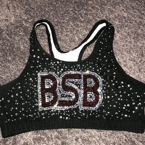 Brandon Senior Black Sports Bra